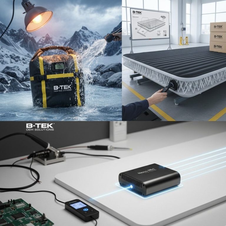 Custom Nexus-Mini hardware integration for standalone OEM inflatable products.