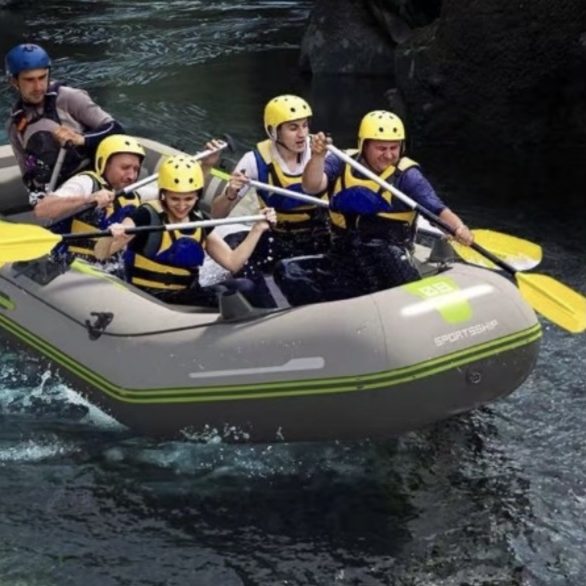 Heavy-duty industrial PVC engineering for high-traffic rental fleets and massive water parks.