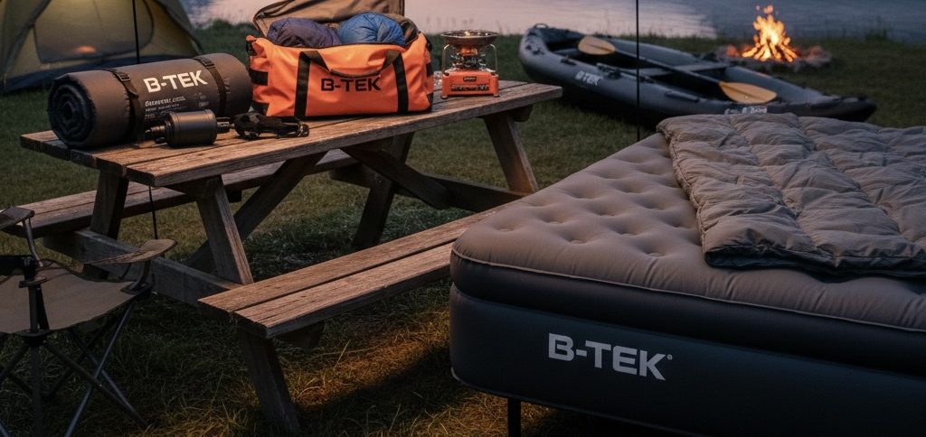 B-TEK high-precision technical TPU and PVC inflatables engineered for retail-ready quality and custom OEM partnerships.