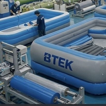 Thailand Inflatable Pool Factory | Commercial-Grade Manufacturing high-capacity inflatable pool manufacturer in Thailand producing commercial-grade pools and retail-ready backyard water structures and slide