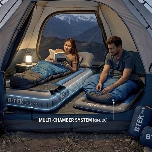 Air Bed | Technical Camping Gear Factory | High-Performance Outdoor Manufacturing technical camping gear and outdoor inflatables Thailand manufacturer featuring ultra-lightweight PVC/TPU sleeping pads, air beds, gears